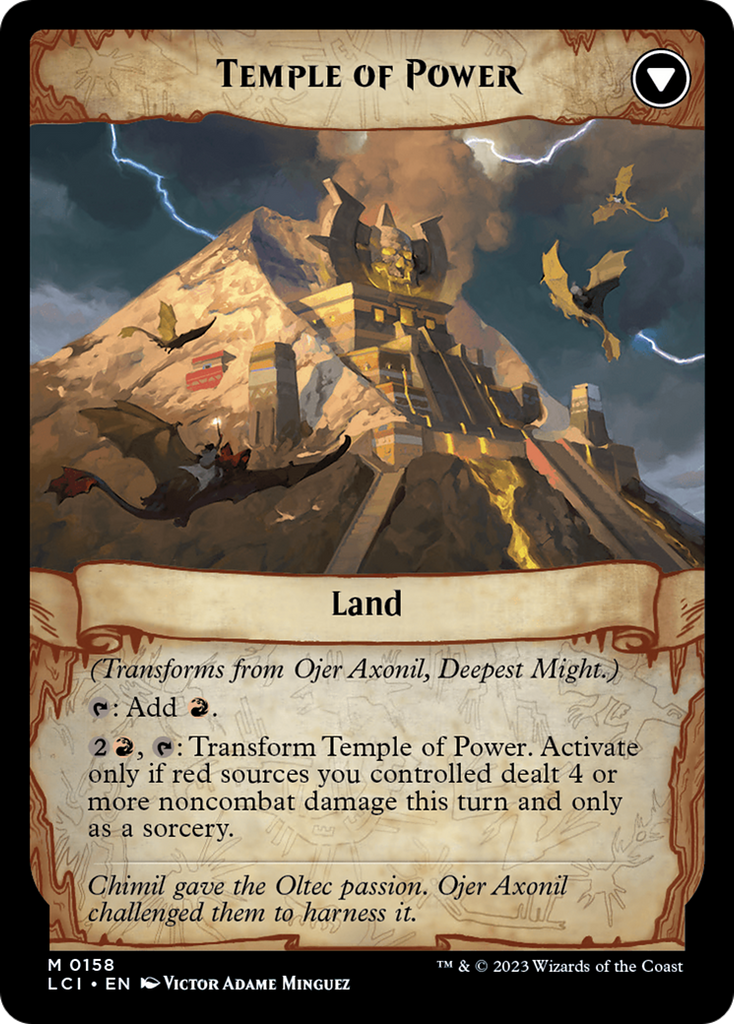 Ojer Axonil, Deepest Might // Temple of Power [The Lost