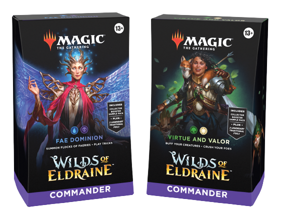 Wilds of Eldraine WOE Commander Decks