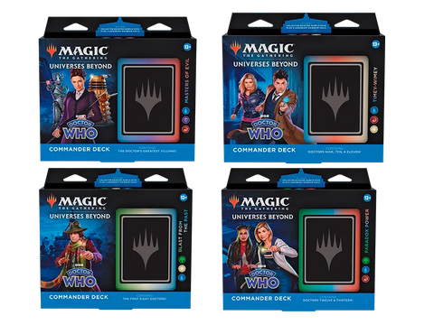 Doctor Who WHO Commander Decks