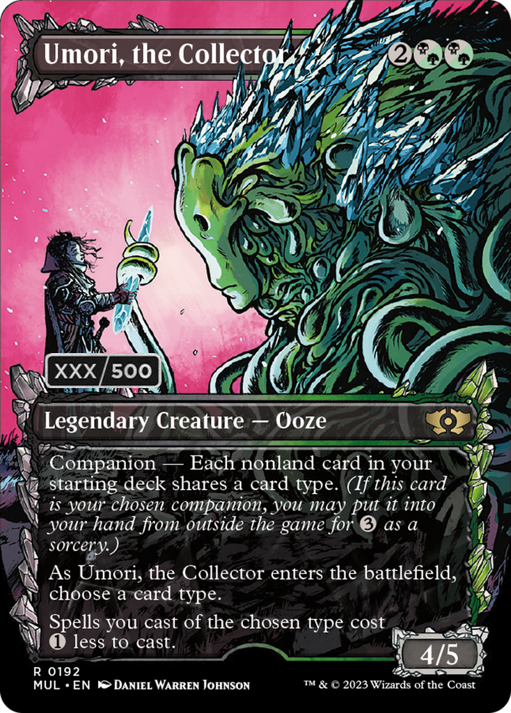 serialized mtg cards for sale Umori, the Collector (Serialized) [Multiverse Legends]