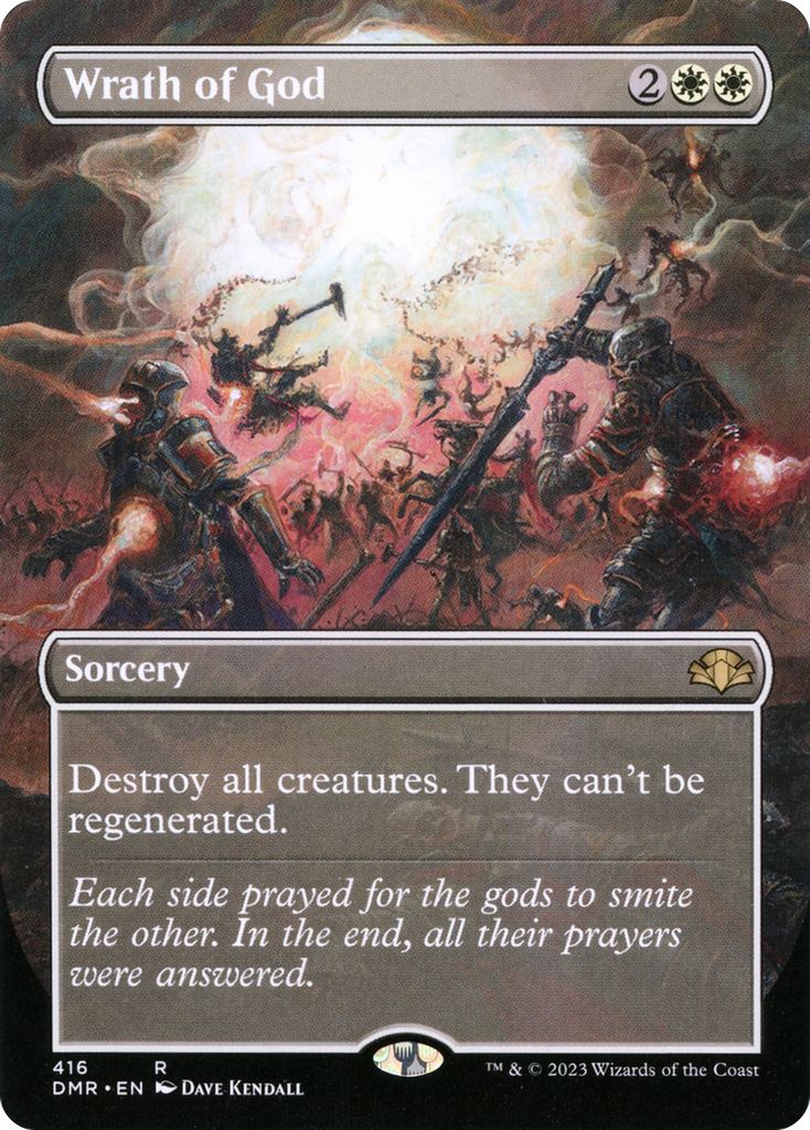 mtg wrath cards Thunderous Wrath
