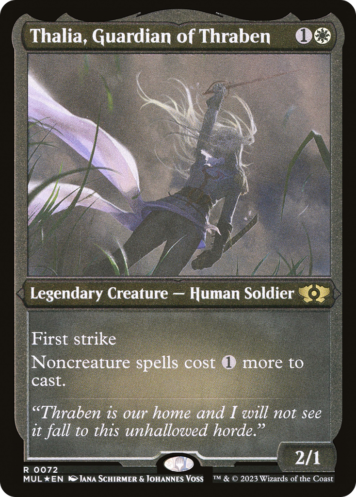 thalia mtg cards Magic The Gathering: and The Gitrog Monster Pin Card Monster Games Near Mint? Thalia, Heretic Cathar - Innistrad
