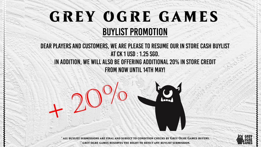 Grey Ogre Games - Many things motivate us to sell cards