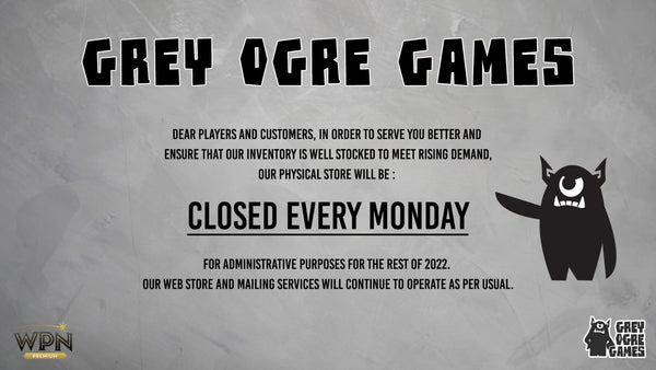 Updated Operating Hours for the Rest of 2022