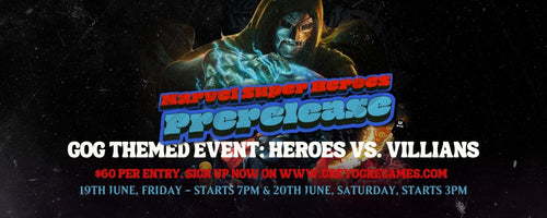 Marvel Super Heroes Prerelease