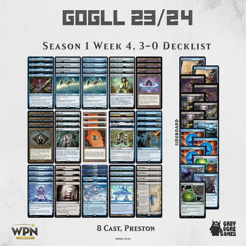 Season 1 Week 4 - 25th Oct 2023