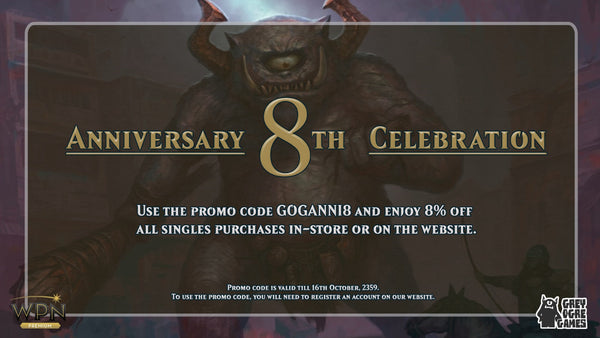 Grey Ogre Turns 8!