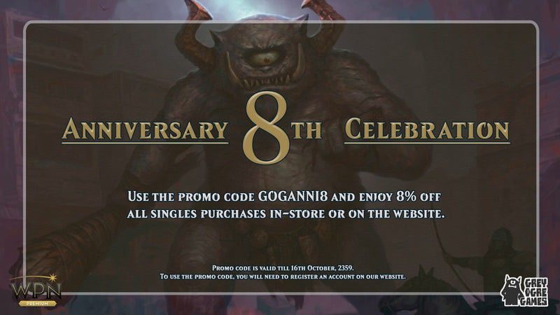 Grey Ogre Turns 8!