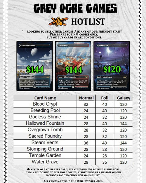 Grey Ogre Games October 2022 Hotlist [Valid till 16 Oct]