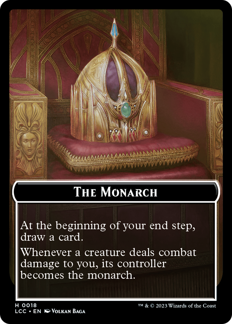 The Monarch // Pirate Double-Sided Token [The Lost Caverns of Ixalan C The Monarch // Pirate Double-Sided Token [The Lost Caverns of Ixalan C