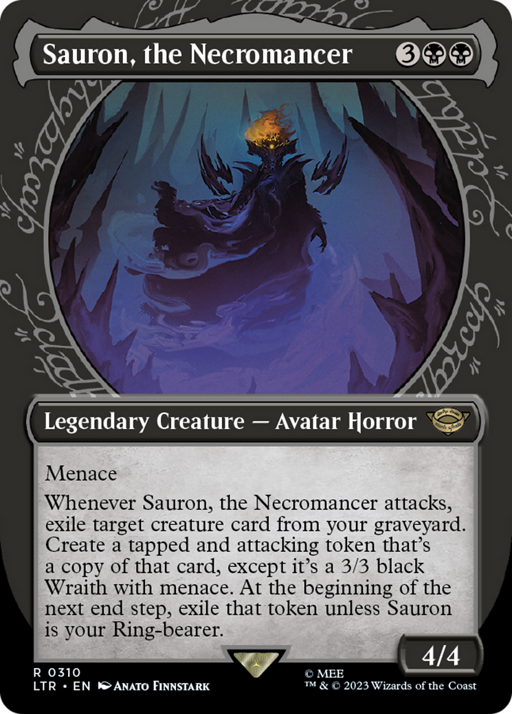 Sauron, the Necromancer (Showcase Ring Frame) [The Lord of the Rings: Sauron, the Necromancer (Showcase Ring Frame) [The Lord of the Rings:
