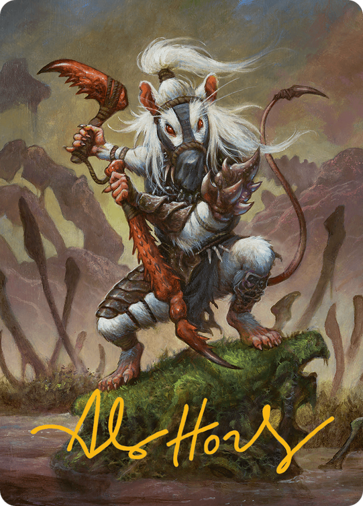 Ink-Eyes, Servant of Oni Art Card (Gold-Stamped Signature) [Bloomburro