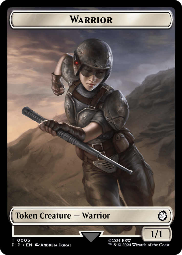 My start your engine token (double sided) and thopter for