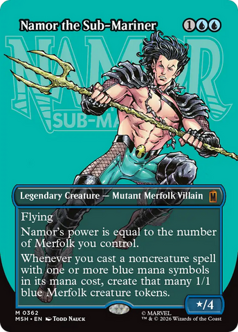 Namor the Sub-Mariner (Borderless) [Marvel Super Heroes]