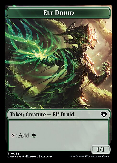 green monarch cards mtg Elf Warrior // The Monarch Double-Sided Token - Commander Legends - Magic: The Gathering