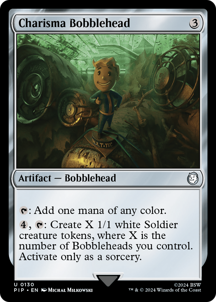 mtg fallout bobblehead cards Strength (Serial Numbered) If you rolled 6 exactly seven times All 7 Bobbleheads in Magic