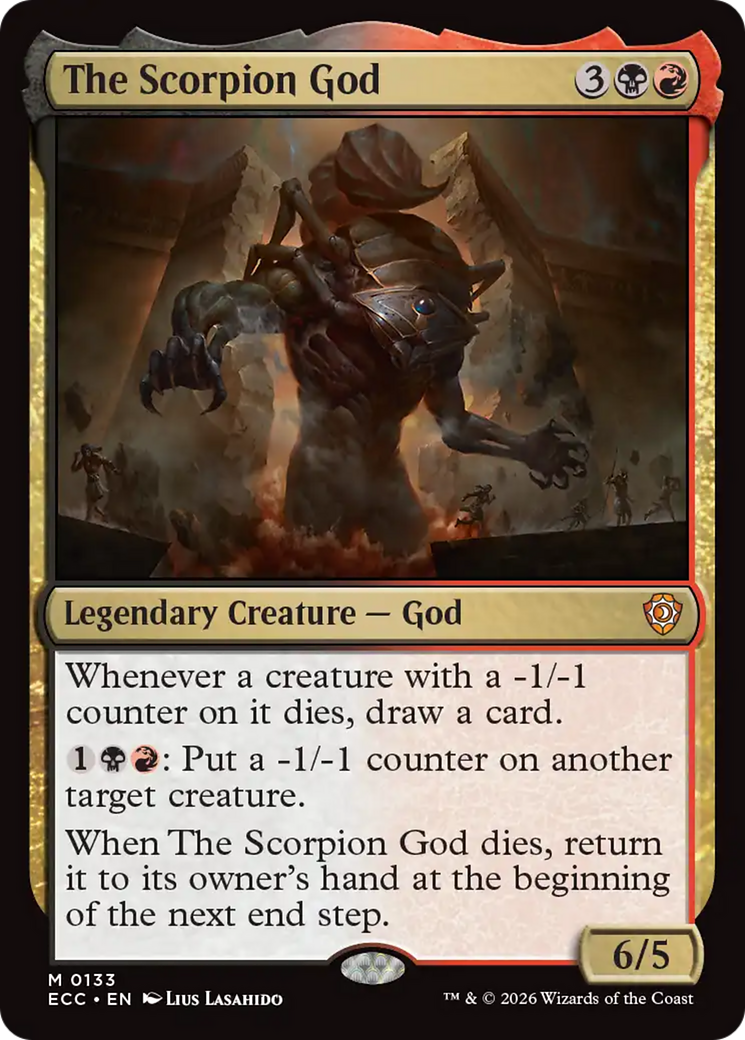 The Scorpion God [Lorwyn Eclipsed Commander]