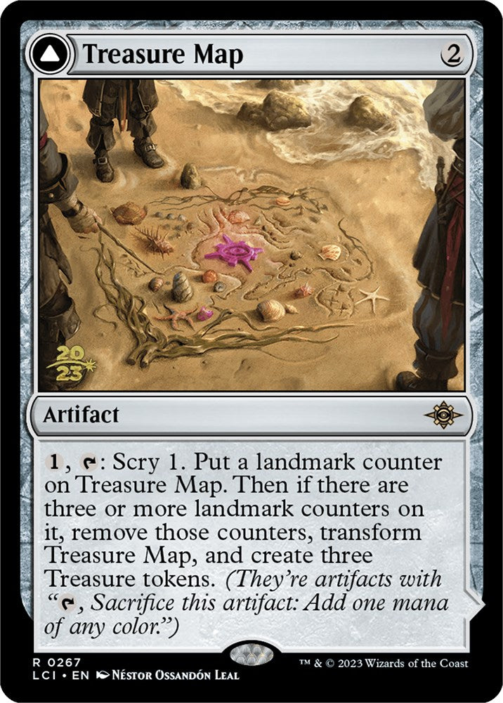 Treasure Map // Treasure Cove [The Lost Caverns of Ixalan Prerelease C