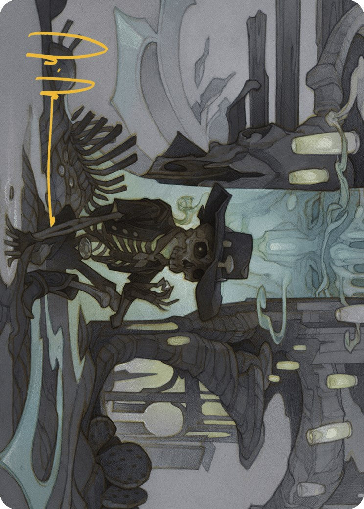 Tinybones Joins Up Art Card (Gold-Stamped Signature) [Outlaws of Thund Tinybones Joins Up Art Card (Gold-Stamped Signature) [Outlaws of Thund