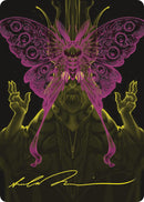 Victor, Valgavoth's Seneschal Art Card (44/54) (Gold-Stamped Signature) [Duskmourn: House of Horror Art Series]