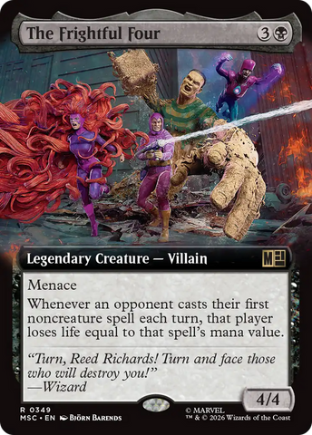 The Frightful Four (Extended Art) [Marvel Super Heroes Commander]