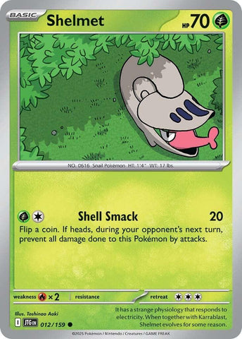Shelmet (012/159) [Scarlet & Violet: Journey Together]