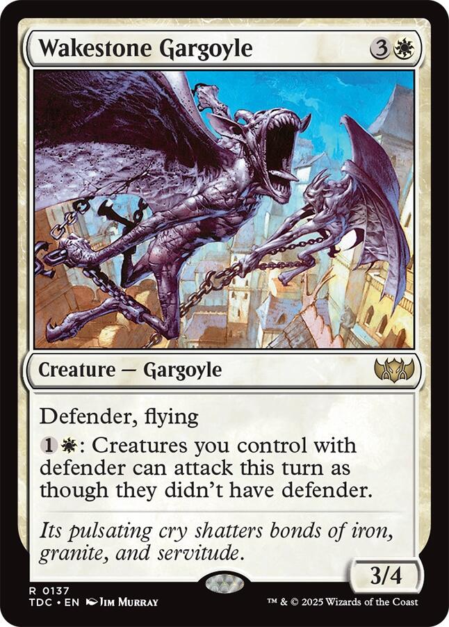 Wakestone Gargoyle [Tarkir: Dragonstorm Commander]