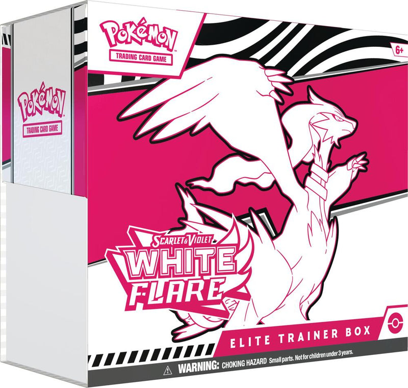 White Flare Elite Trainer Box - Scarlet & Violet