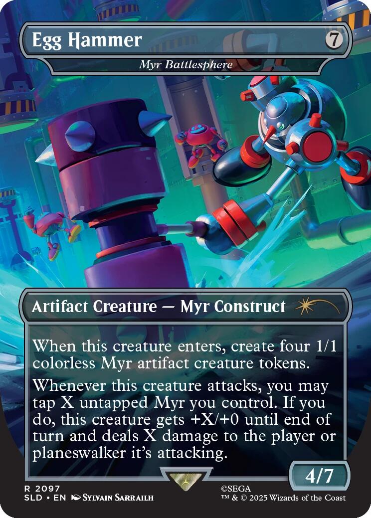 Egg Hammer - Myr Battlesphere [Secret Lair Drop Series]