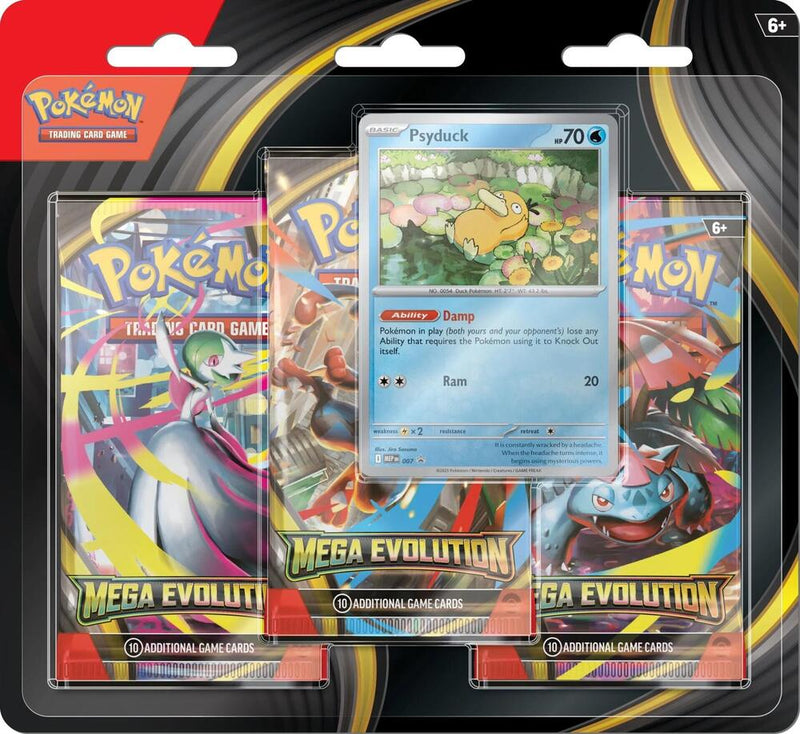 Mega Evolution 3 Pack Blister - Mega Evolution