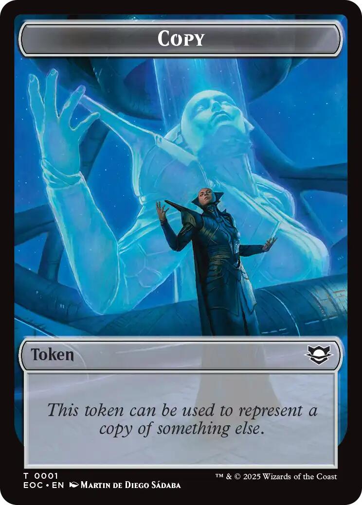 Copy // Golem (0012) Double-Sided Token [Edge of Eternities Commander Copy // Golem (0012) Double-Sided Token [Edge of Eternities Commander