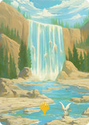 Island Art Card (Gold-Stamped Signature) [Avatar: The Last Airbender Art Series]