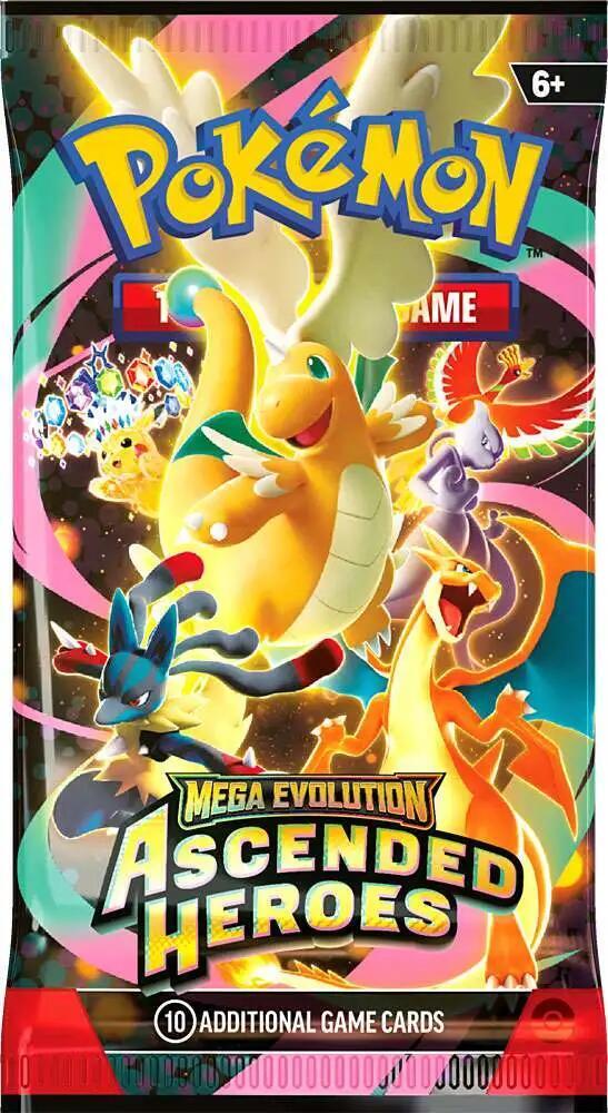 Ascended Heroes Booster Pack - Mega Evolution Ascended Heroes Booster Pack - Mega Evolution