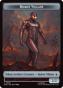 Villain // Robot Villain Double-Sided Token (009//020) [Marvel Super Heroes Tokens]