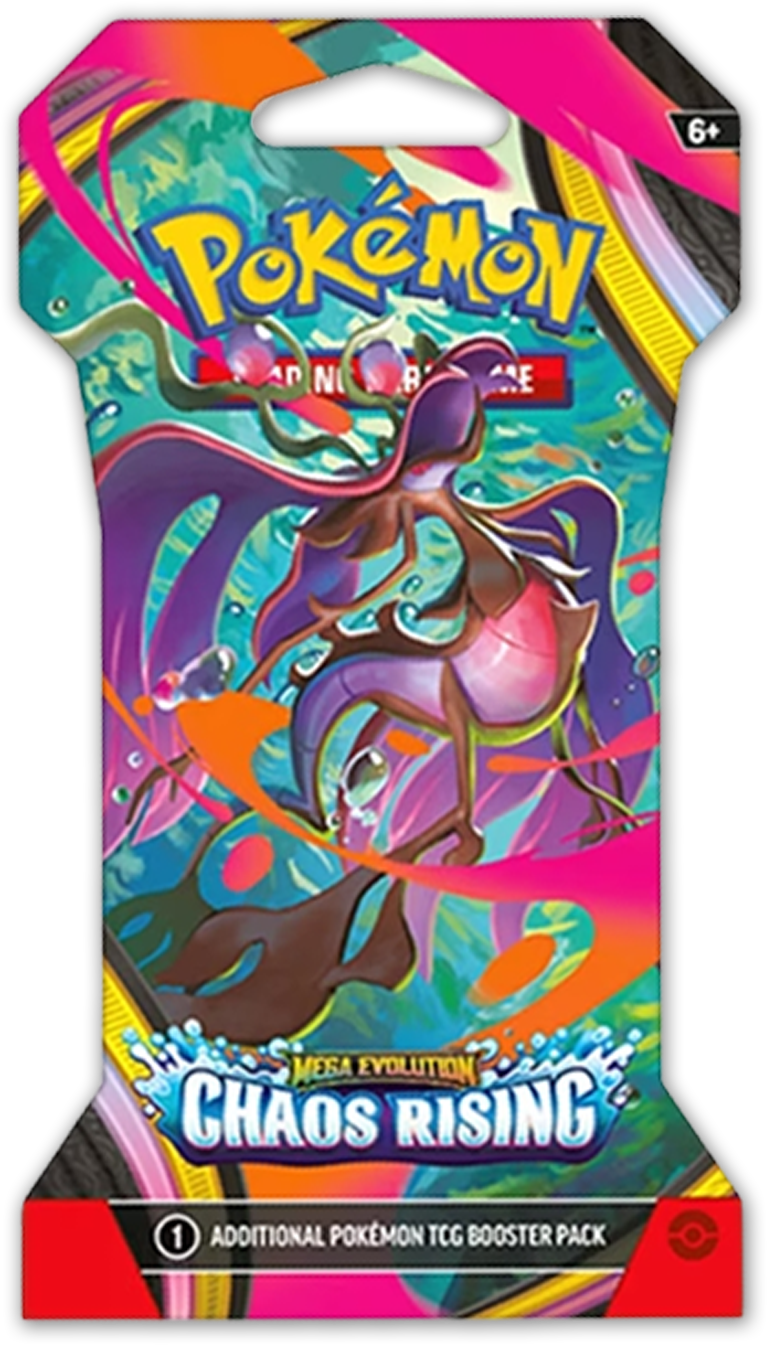 Chaos Rising Sleeved Booster Pack - Mega Evolution