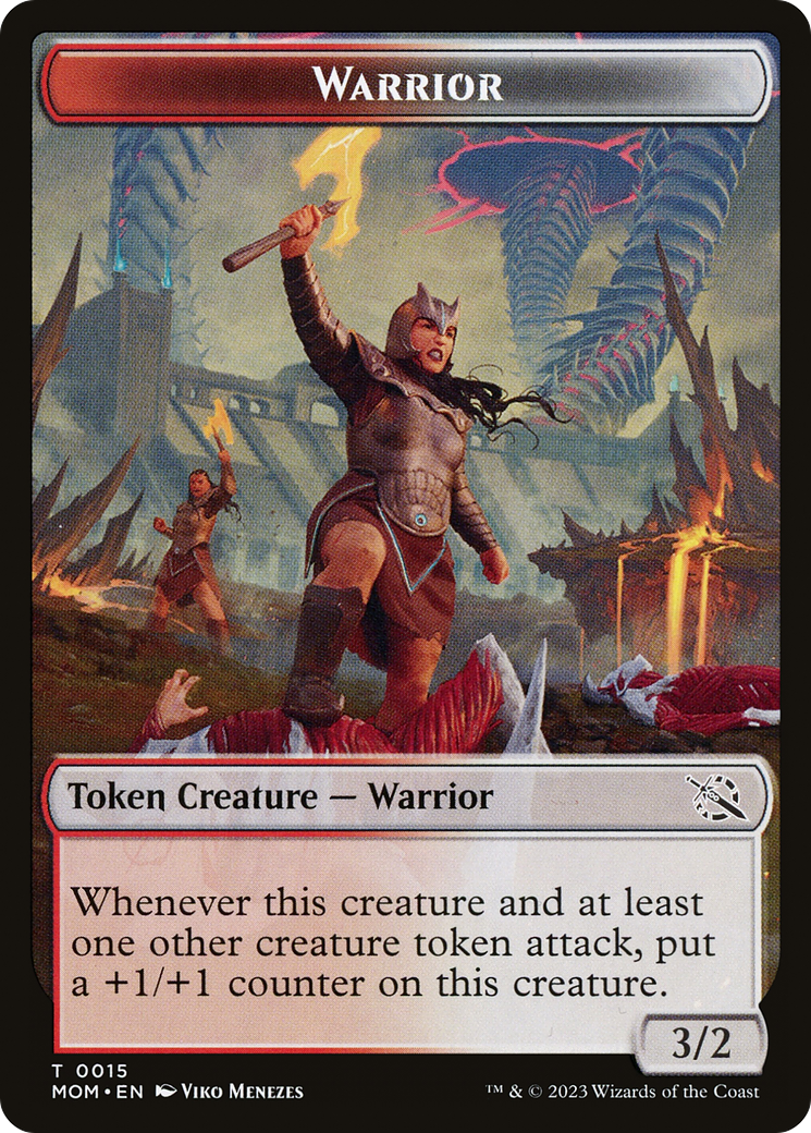 Copy // Monk Double-Sided Token - Tarkir: Dragonstorm