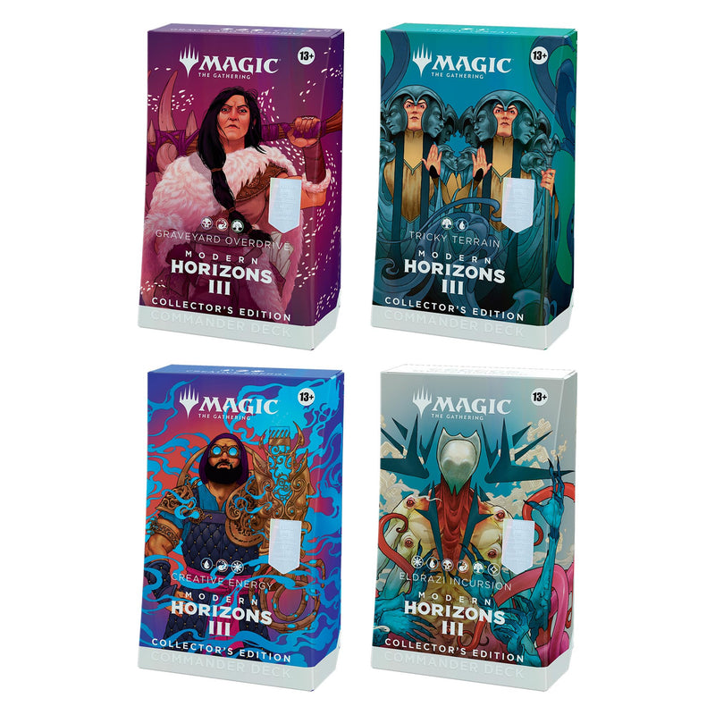 Modern Horizons 3 MH3 Commander Decks - Collectors Edition (Set of 4)