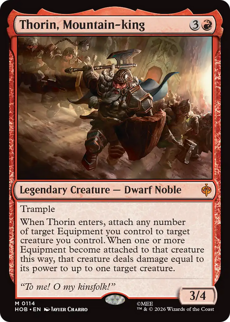 Thorin, Mountain-king [The Hobbit]