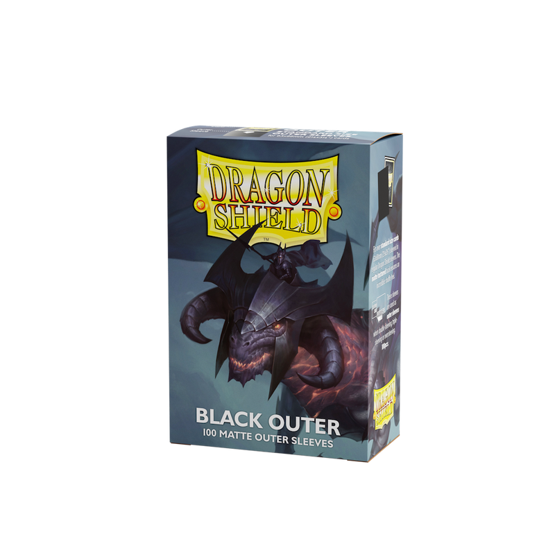 Dragon Shield Outer Sleeves - Matte Black