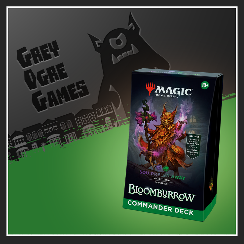 mtg bloomburrow commander deck squirreled away Bloomburrow BLB Commander Deck