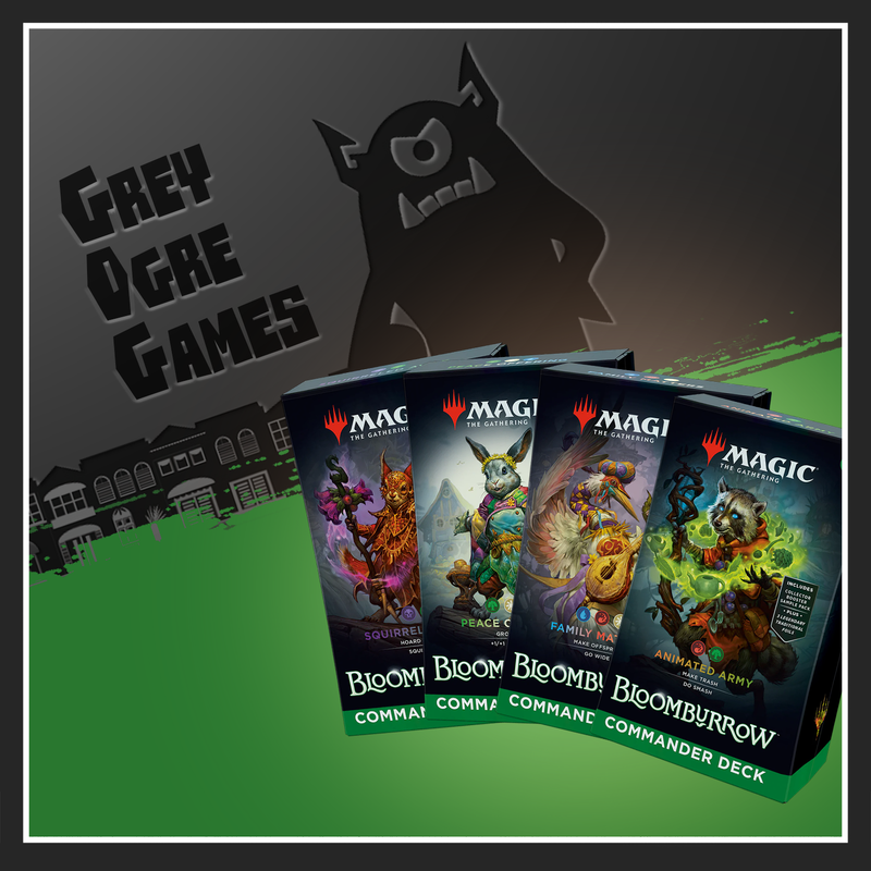 Bloomburrow BLB Commander Decks (Set of 4)