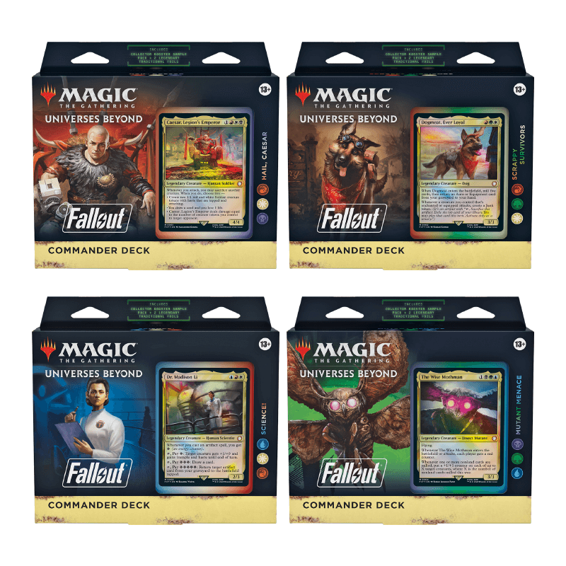mtg pip commander decks Fallout PIP Commander Decks