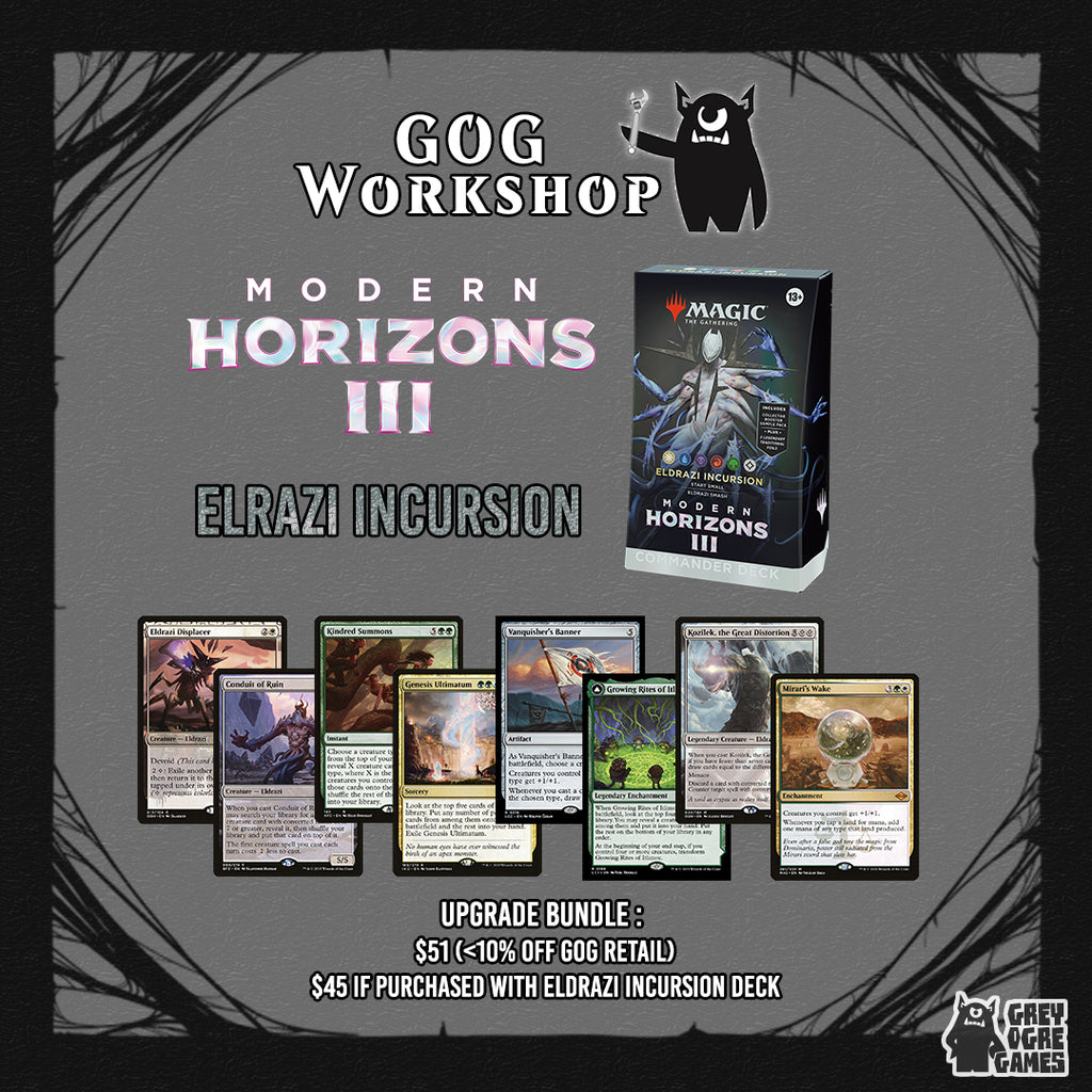 mtg modern horizons 3 eldrazi incursion commander deck Decks Arena Zone Magic: The Gathering Modern Horizons