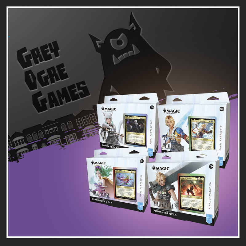 Final Fantasy FIN Commander Deck Collector's Edition (Set of 4)