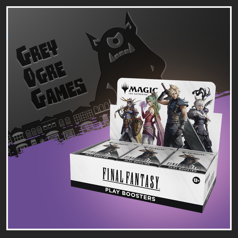 Final Fantasy MTG Universes Beyond Play Booster Box Sealed, 2025, Wizards Of The Coast Magic The Gathering Final Fantasy MTG Universes Beyond Play Booster Box Sealed, 2025, Wizards Of The Coast Magic The Gathering