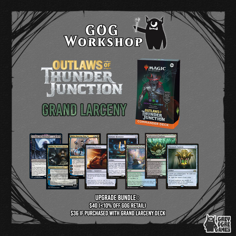 Outlaws of Thunder Junction OTJ Commander Decks - Grand Larceny Outlaws of Thunder Junction OTJ Commander Decks - Grand Larceny