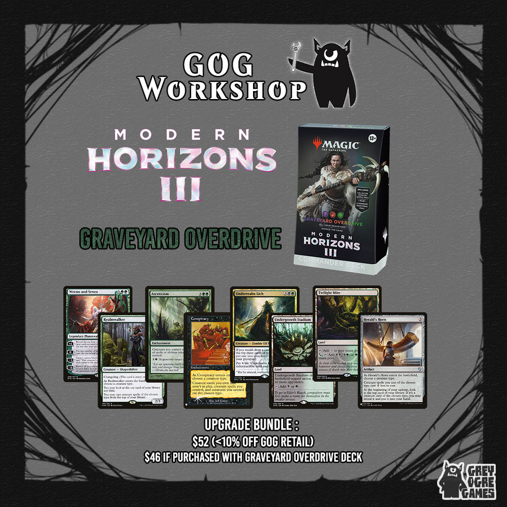 Modern Horizons 3 MH3 Commander Deck - Graveyard Overdrive Modern Horizons 3 MH3 Commander Deck - Graveyard Overdrive