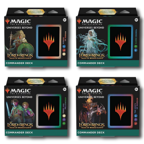 The Lord of the Rings: Tales of Middle-Earth LTR Commander Decks