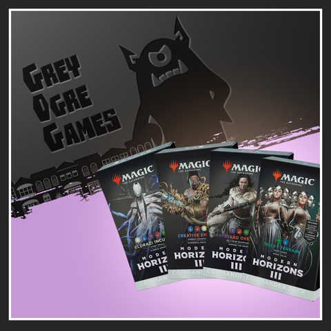 Modern Horizons 3 MH3 Commander Decks (Set of 4)