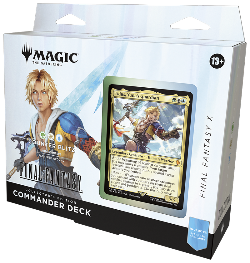 Final Fantasy FIN Commander Deck Collector's Edition (Set of 4)